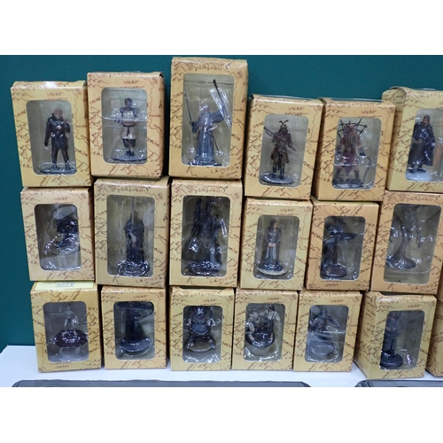 28 - Twenty nine boxed Lord of the Rings Collector's Models, various Stands and Folders