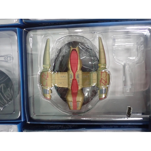 376 - A box of boxed Star Trek Spaceships