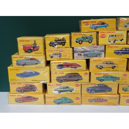 39 - Thirty three boxed Atlas Models Dinky Toys