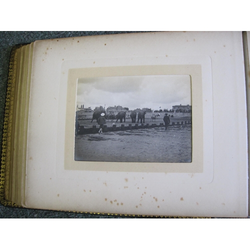 425 - A collection of family Photographs, c.1880-1910, within four albums, principally portrait subjects ;... 