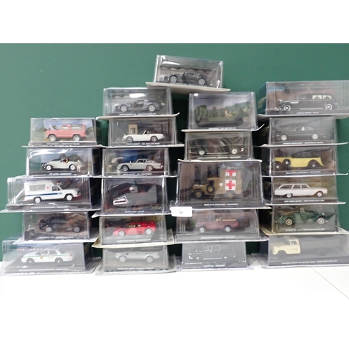 52 - Twenty three boxed James Bond 007 Collector's Model Vehicles