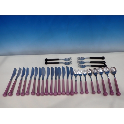 588 - A part set of Denby 'Regency' Cutlery