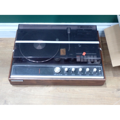 648 - A National Panasonic Record Player/Tape Recorder and five boxes of Records