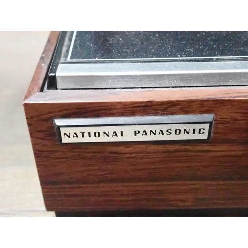 648 - A National Panasonic Record Player/Tape Recorder and five boxes of Records