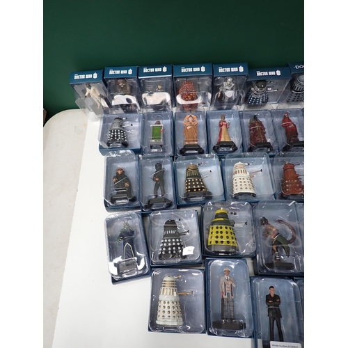 67 - A box of 40 boxed Dr Who Collector's Figures