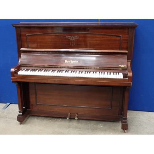 700 - A mahogany cased Upright Piano by Boyd of London 4ft 10in W x 4ft 3in H