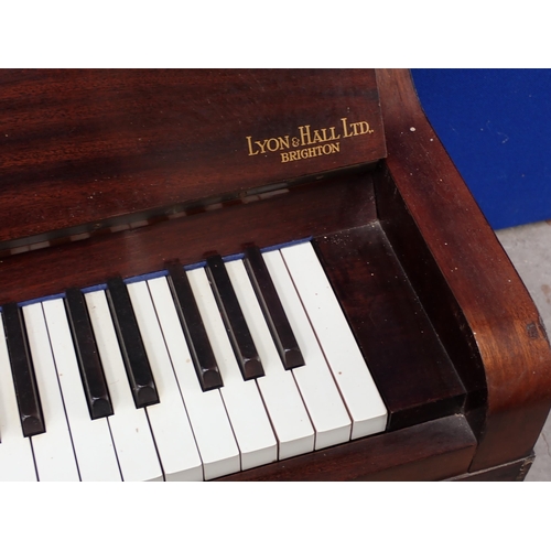 700 - A mahogany cased Upright Piano by Boyd of London 4ft 10in W x 4ft 3in H