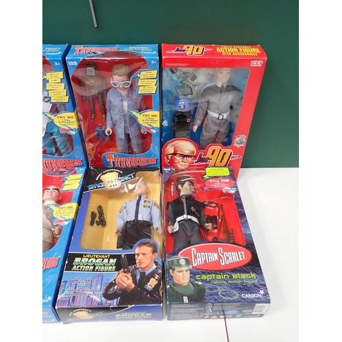 73 - Ten Thunderbirds Action Figures