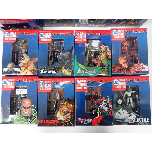 86 - Twenty boxed DC Superhero Collection Figures