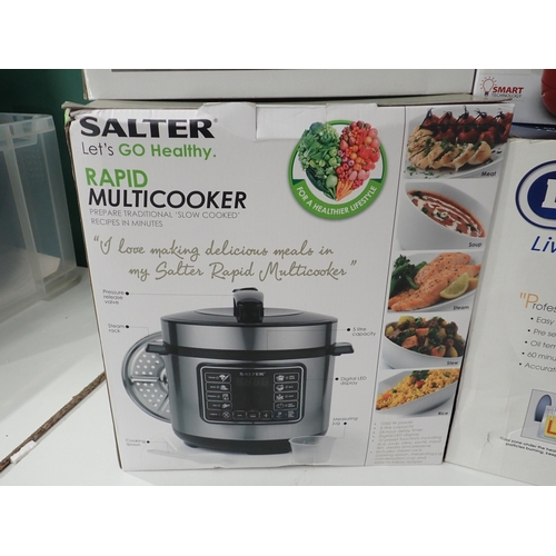 94 - A quantity of new Kitchen Appliances Food Dehydrator, Multicooker, etc