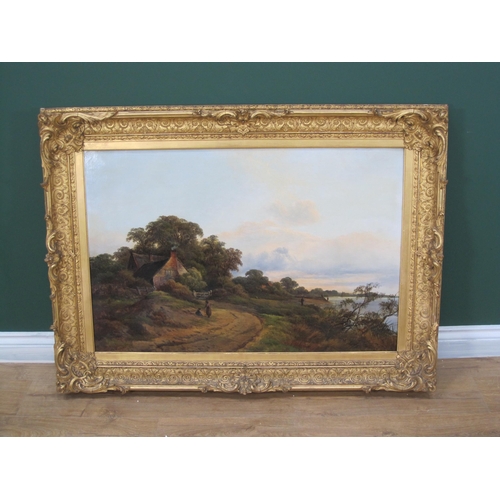 251 - WALTER WILLIAMS. Near Maidstone, Kent, signed, inscribed as title on a label verso, oil on canvas, 2... 