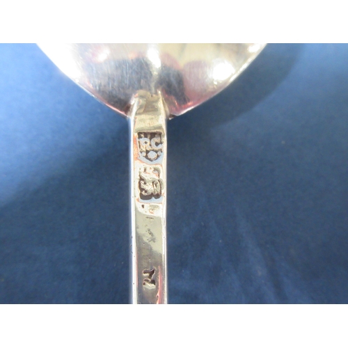 185 - A 17th Century silver slip top Spoon, maker: RC, probably Richard Crosse, 6½ in