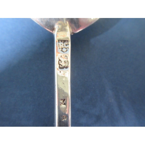 185 - A 17th Century silver slip top Spoon, maker: RC, probably Richard Crosse, 6½ in