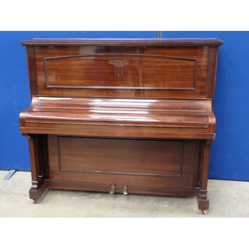 815 - A mahogany cased Upright Piano by Boyd of London 4ft 10in W x 4ft 3in H