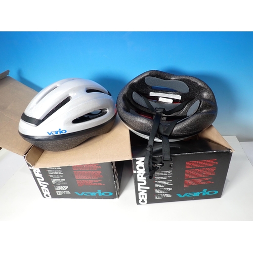 715 - Two centurion Cycle Helmets in boxes