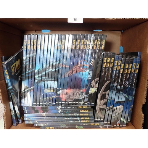 15 - Two boxes of Star Trek Annuals