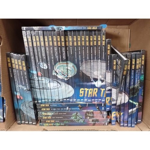 15 - Two boxes of Star Trek Annuals