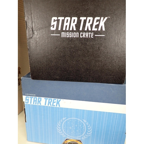 2 - A box of boxed Star Trek Model Spaceships