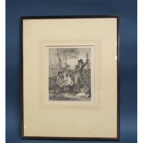 241 - ELYSE ASHE LORD. A Warrior on Horseback, coloured etching, pencil signed, inscribed and numbered 25/... 