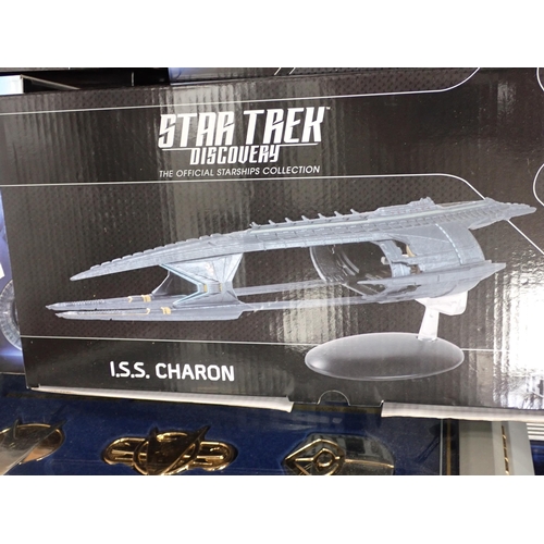 39 - A box of boxed Star Trek Discover Collector's Models