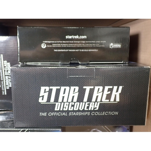 5 - A box of Star Trek Discovery Official Starship Collection boxed Models