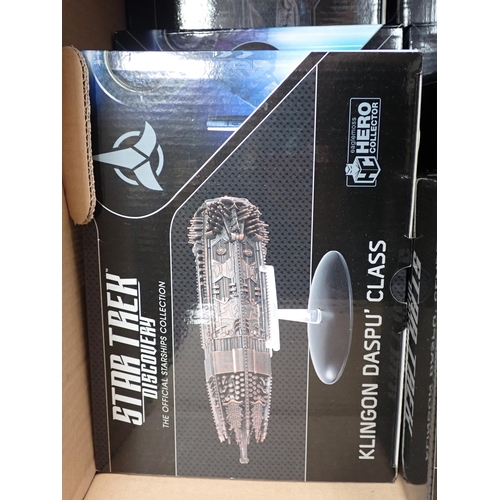 5 - A box of Star Trek Discovery Official Starship Collection boxed Models