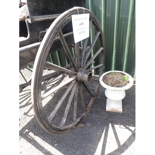 602 - A Victorian Governor's Cart