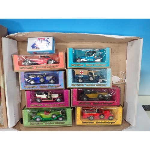 682 - Two boxes of boxed Matchbox Yesteryear Models of cars