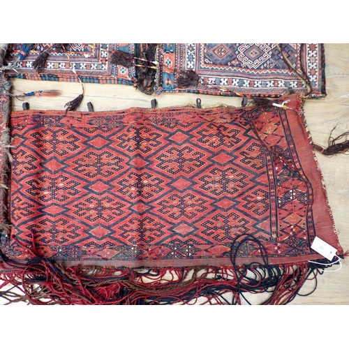 757 - Three antique Persian Saddle Bags