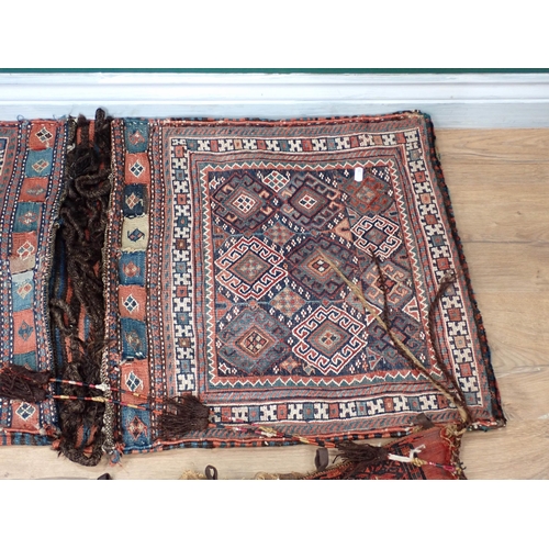 757 - Three antique Persian Saddle Bags