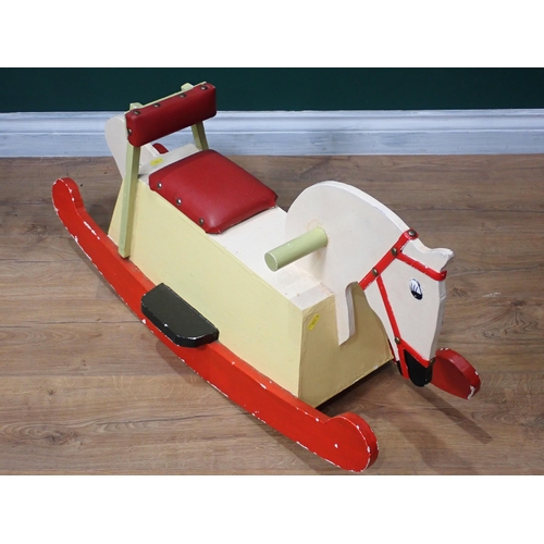 68 - A painted Rocking Horse