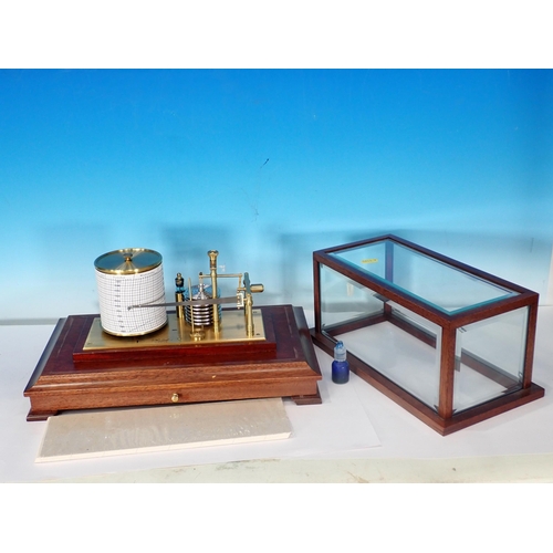 260 - A modern Barograph by Russell of Norwich