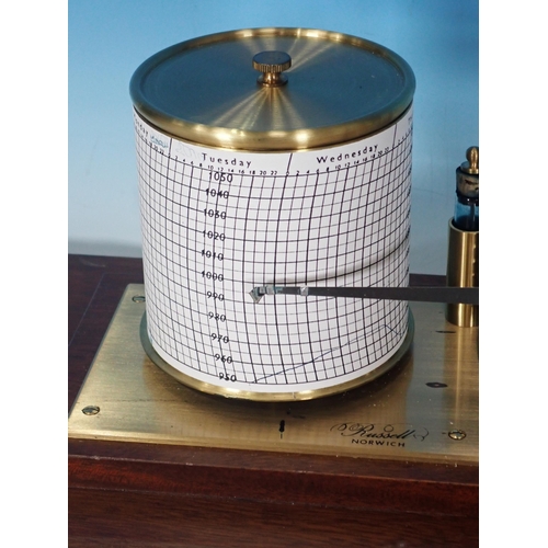 260 - A modern Barograph by Russell of Norwich