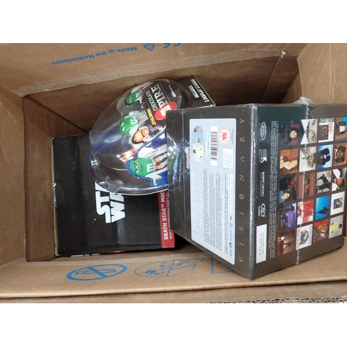 273 - Three boxes of Star Wars Bobble Buddies and other Models