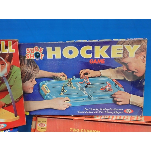 306 - A quantity of Games including Rebound, Laserscope, Hockey Game etc