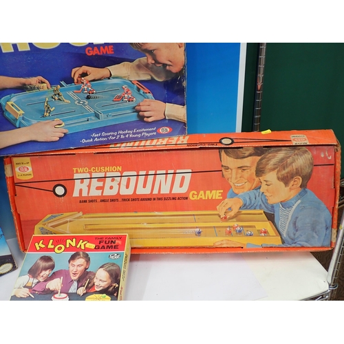 306 - A quantity of Games including Rebound, Laserscope, Hockey Game etc