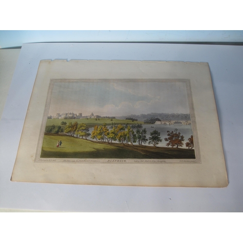 413 - AFTER JOSEPH FARRINGTON. A selection of unframed colour reprints depicting scenes at Putney Bridge; ... 