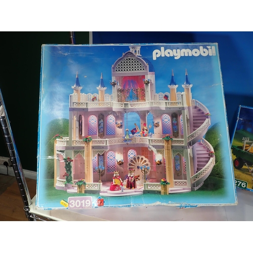 504 - Two Playmobil Sets, on the farm and a Palace