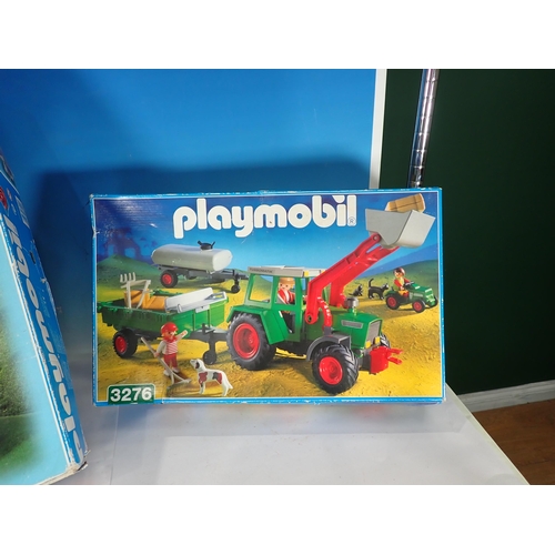 504 - Two Playmobil Sets, on the farm and a Palace