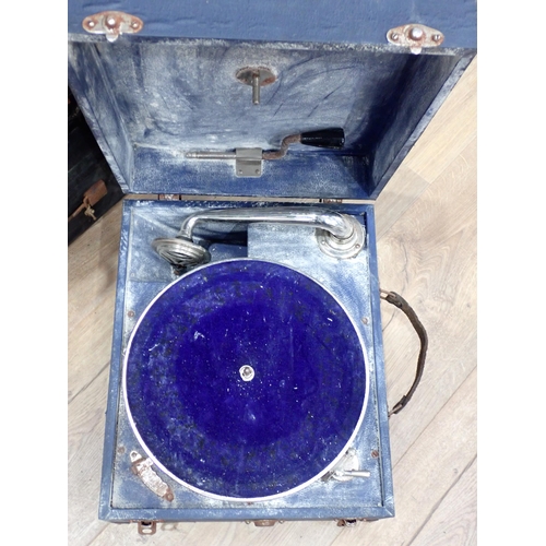 507 - Five old recorder/Gramophones/Record Players, passed PAT