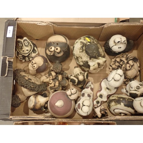 479 - Three Boxes of characterised Figures and Owls