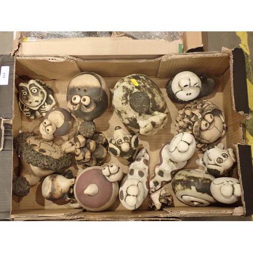 479 - Three Boxes of characterised Figures and Owls