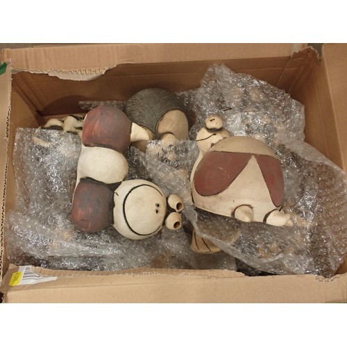 479 - Three Boxes of characterised Figures and Owls