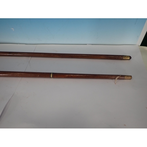 639 - An antique Sword Stick and another Stick