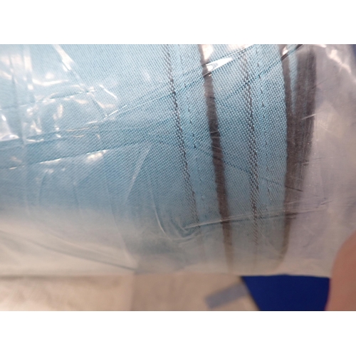 737 - A roll of blue Fabric, 4ft 7in W