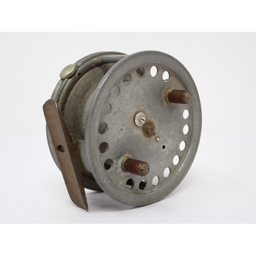 1576 - A Hardy 'Super Silex' 3 1/2in Fly Reel A/F