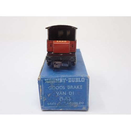 1004 - A Hornby-Dublo D1 S.R. Brake Van, boxed and mint. This rare model in mint condition. Box is June 195... 