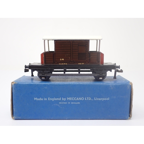 1004 - A Hornby-Dublo D1 S.R. Brake Van, boxed and mint. This rare model in mint condition. Box is June 195... 