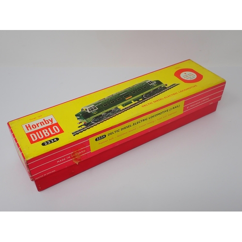 1006 - A Hornby-Dublo Deltic Locomotive 'Crepello', boxed and mint. Model assumed mint as it is still strun... 