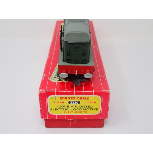 1020 - A boxed Hornby-Dublo No.2230 Bo-Bo Locomotive with instructions. Locomotive in mint condition probab... 